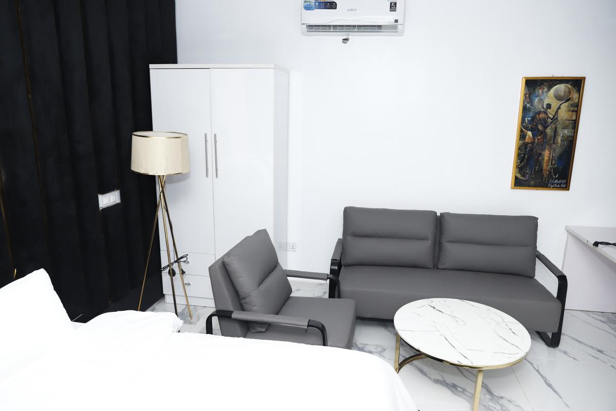 Hotel Room Background Image